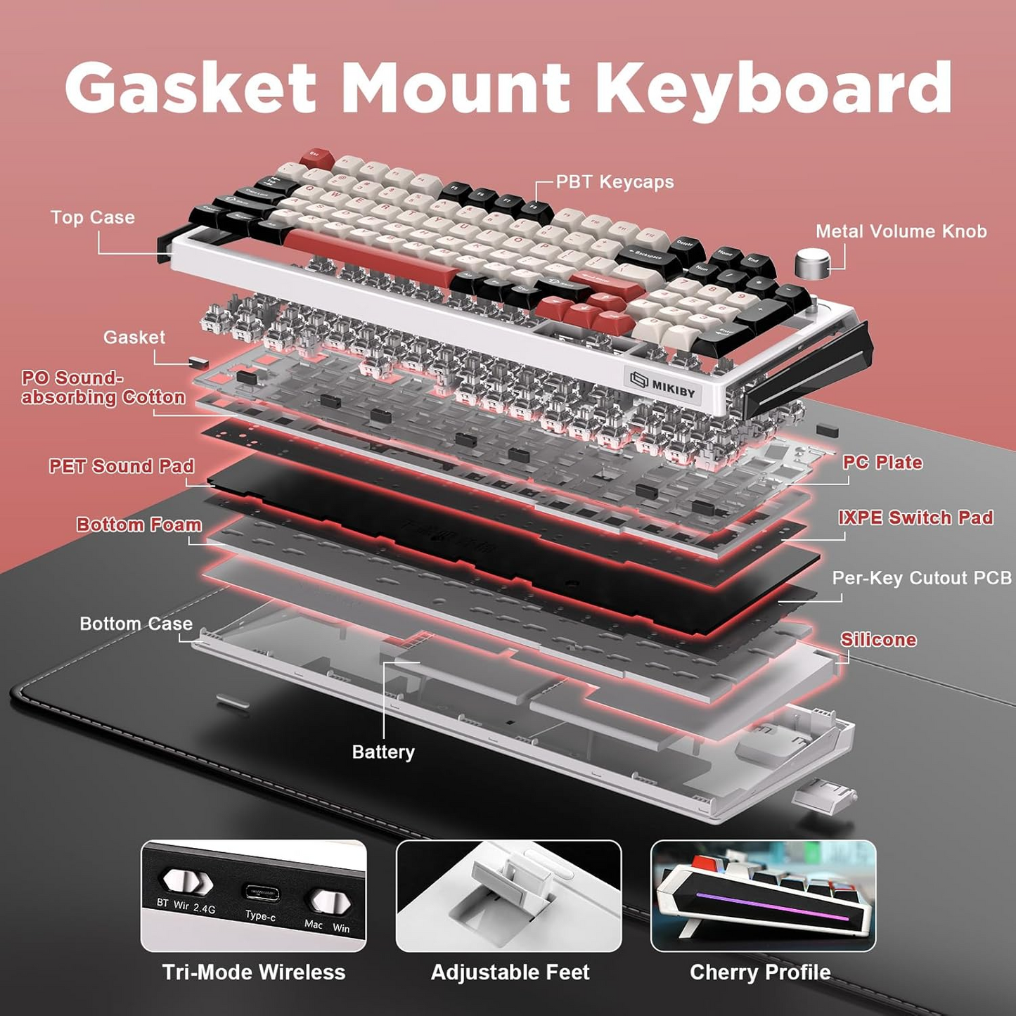 K98 Wireless Mechanical Keyboard