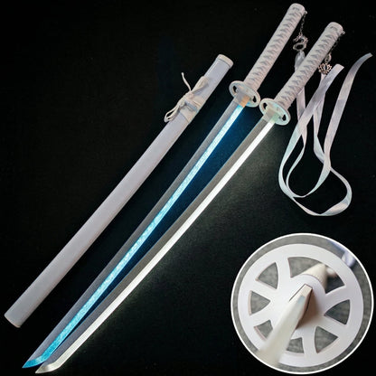 Luminous Phantom Katana – 8-Color LED Mist Blade
