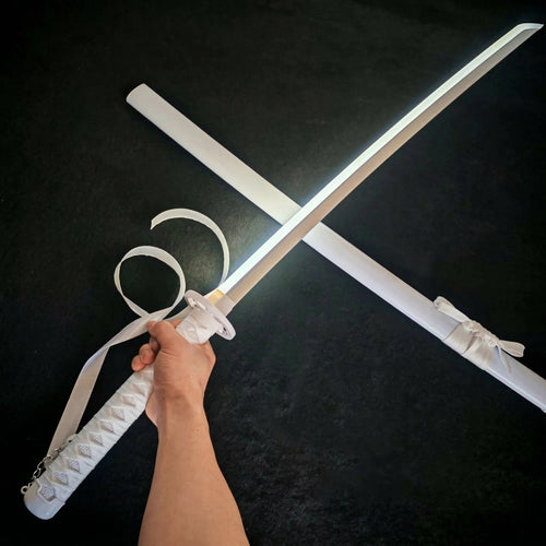 Luminous Phantom Katana – 8-Color LED Mist Blade