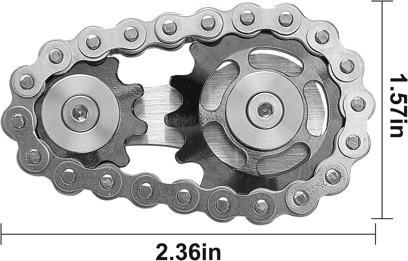 Bike Chain Gear Fidget Spinner