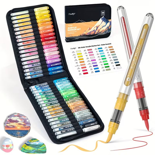 36 Colors Acrylic Paint Markers