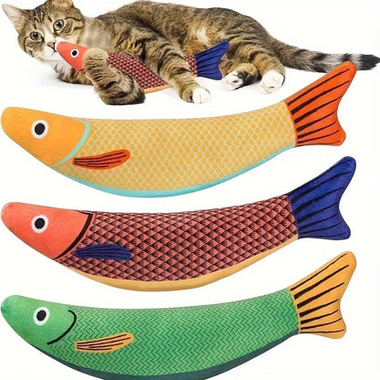 Cat Toy Saury Fish