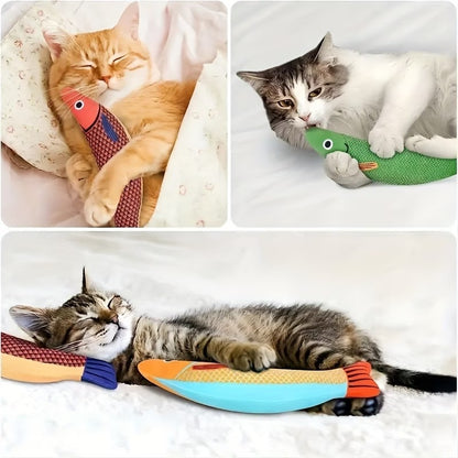 Cat Toy Saury Fish