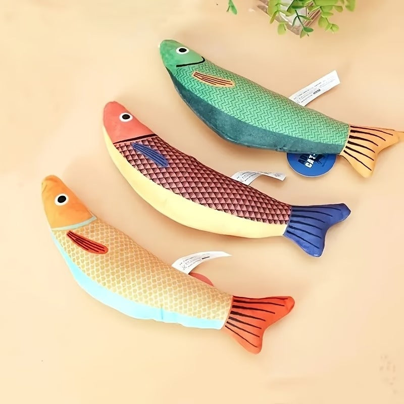 Cat Toy Saury Fish