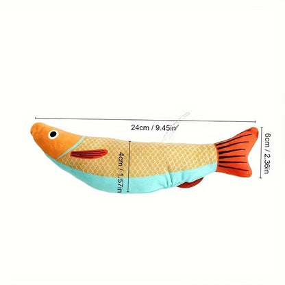 Cat Toy Saury Fish