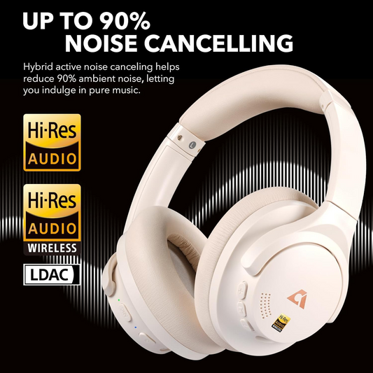 1Mii Y8+ Hybrid Active Noise Cancelling Headphones
