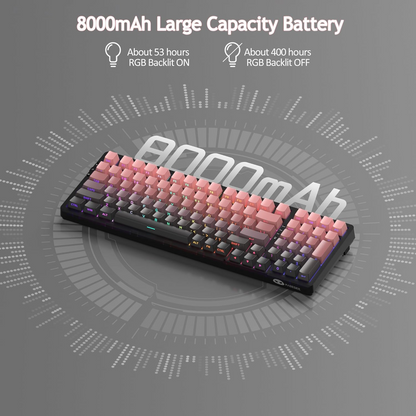 MageGee LIGHT100 Wireless Creamy Keyboard