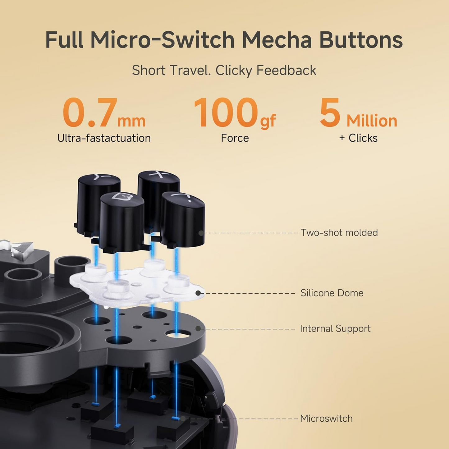MOBAPAD Chitu2 HD Switch 2 Wireless Controller
